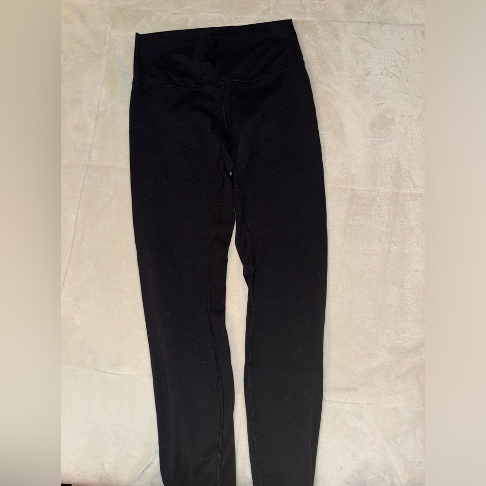 Lululemon black leggings. Size 6.